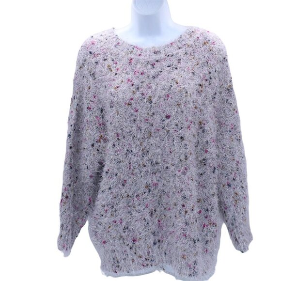 Oliver O Women's Sweater, Multi color super soft, eyelash, long sleeve M(NWT) - Picture 1 of 10